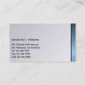 Professionnel - cartes de visite (Dos)