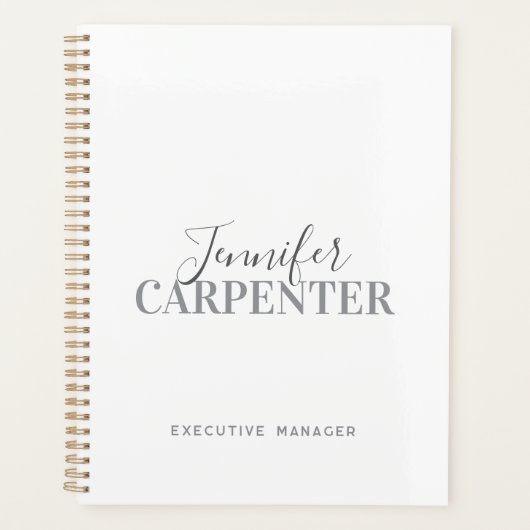 Professionnel élégant moderne minimaliste simple (Devant)