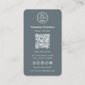 Professionnel minimaliste Carte de visite branché  (Devant)