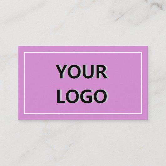 Professionnel - Modèle de carte de visite de conce (Devant)