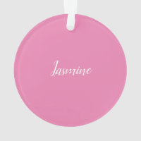Professionnel Moderne Minimaliste Rose