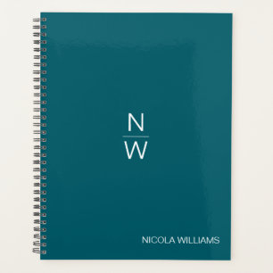 Professionnel Moderne Simple Minimaliste Turquoise