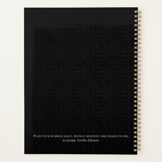 Professionnel noir (Dos)