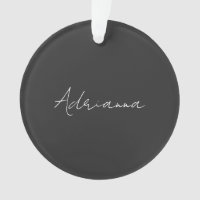 Professionnel noir ajouter votre nom écriture manu
