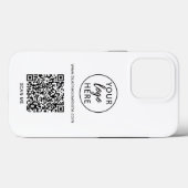 Professionnel Personnalisé iPhone 13 Coque (Verso (horizontal))