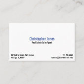 Professionnels indépendants Carte de visite sur me (Devant)