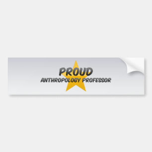 professor antropologie bumpersticker