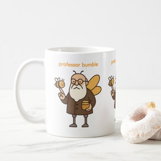 Professor Bumble Kids Mug Koffiemok (Met donut)