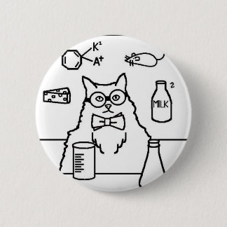 Professor Cat Ronde Button 5,7 Cm