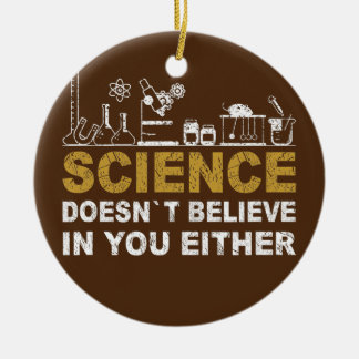 Professor Chemist Elements Scientist periodiek Keramisch Ornament