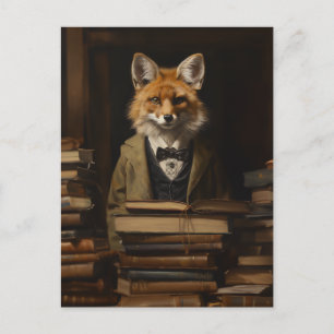 Professor Fox Briefkaart