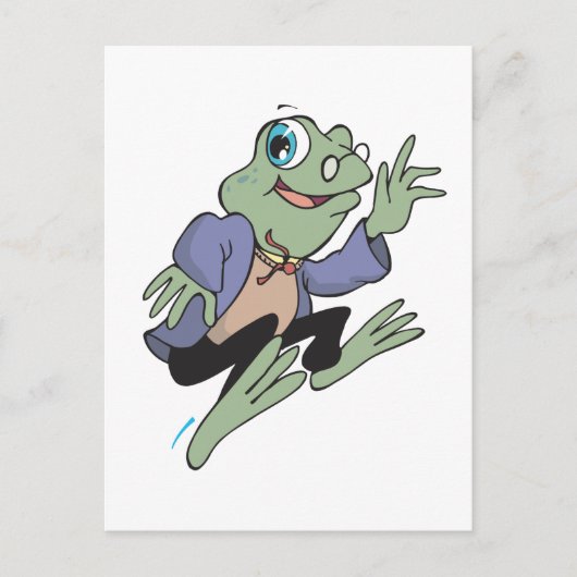 Professor Frog Briefkaart (Voorkant)