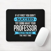 Professor Funny Appreciation Gift  Muismat (Met muis)