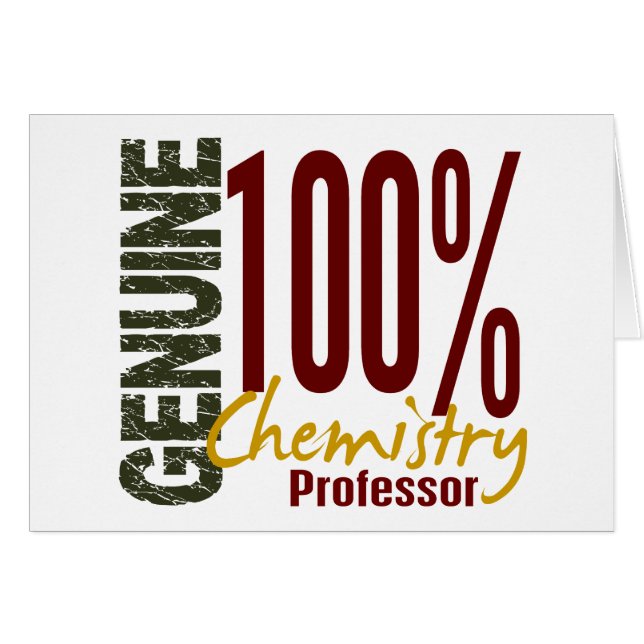 Professor Genuine Chemistry (Voorkant Horizontaal)