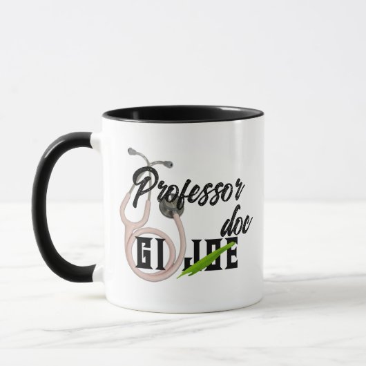 Professor GI Doc Cup Grappige Gastroenteroloog Mok (Links)