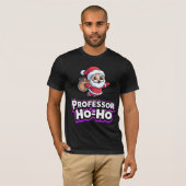 Professor Ho Ho Kerstmis T-shirt (Voorkant volledig)