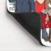 Professor Hobo "Unusual Suspects" Mousepad Muismat (Hoek)