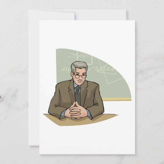 professor kaart (Voorkant)