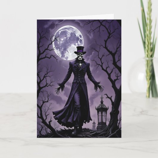 Professor Marvello Halloween Feestdagen Kaart (Voorkant)