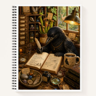 Professor Nevermore's Journal of Curious Things Notitieboek