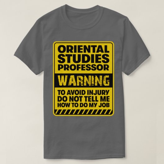 Professor Oriental Studies2 T-shirt (Design voorkant)