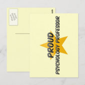 Professor Proud Psychology Briefkaart (Voorkant / Achterkant)