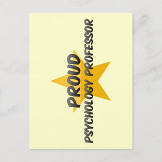Professor Proud Psychology Briefkaart