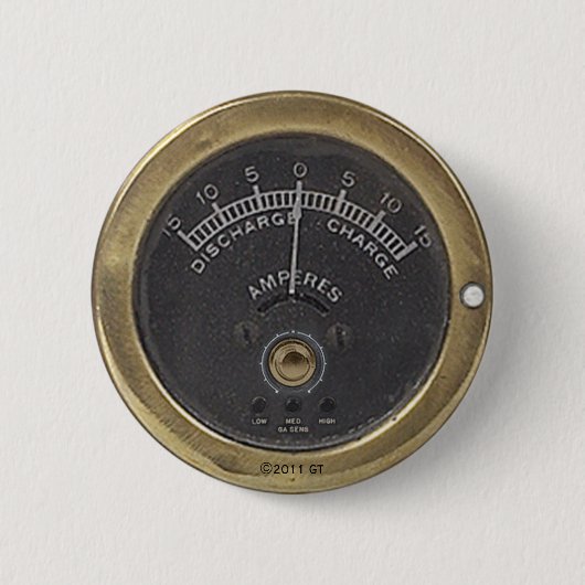 Professor Temple's wederkerige Amstadt Ronde Button 5,7 Cm (Voorkant)