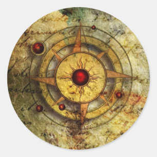 profetie ronde sticker