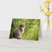 Profetische gebeden Kaart voor Gods genade (Gele Bloem)