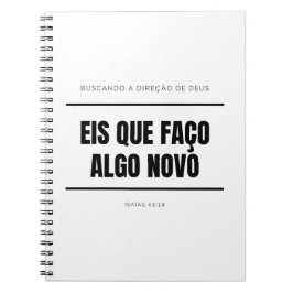 Profetizando - caderno personalizado notitieboek