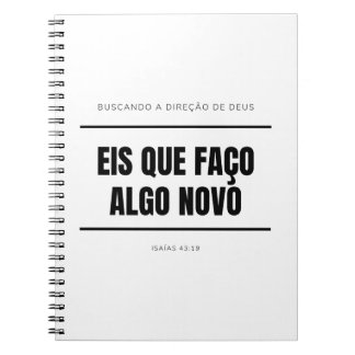 Profetizando - caderno personalizado notitieboek