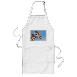 Profiel Giraffe lang Apron Lang Schort