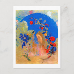 Profiel onder een Arch, Redon Briefkaart
