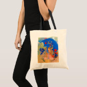 Profiel onder een Arch, Redon Tote Bag (Voorkant (product))