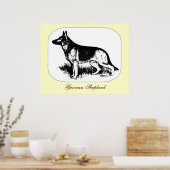 Profiel Shepherd Poster (Keuken)
