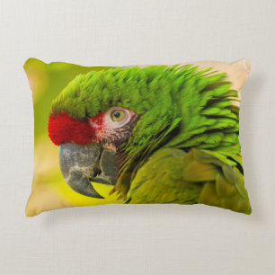 Profiel van ara bij Santa Barbara Zoo Decoratief Kussen