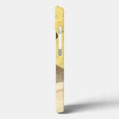 Profiel van beige paarden Case-Mate iPhone case (Achterkant / Links)