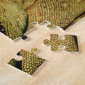 Profiel van de Groene Iguana Legpuzzel (Zijkant)