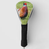 Profiel van een Ring-Necked Fheasant Golfheadcover (Voorkant)