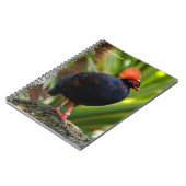 Profiel van een Roul-Roul Crested Wood Partridge Notitieboek (Linkerzijde)