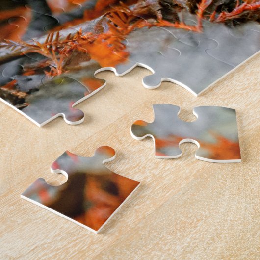 Profiel van een Spotted Towee Legpuzzel (Zijkant)