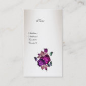 Profielkaart  Cream Roses 3 Visitekaartje (Achterkant)