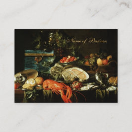 Profielkaart  kunst stilleven schilderen visitekaartje