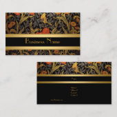 Profielkaart Print William Morris Visitekaartje (Voorkant / Achterkant)