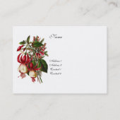 Profielkaart Rode Bloemen Visitekaartje (Achterkant)