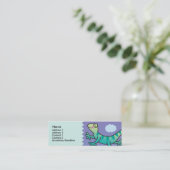 Profielkaarten voor Kinder hagedis Mini Visitekaartje (Staand voorkant)