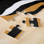 Profielprofiel tijger legpuzzel (Zijkant)