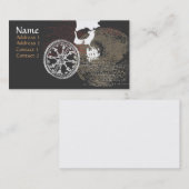 Profil/carte de visite de carte de pirate (Devant / Derrière)