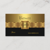 Profil Carte de visite Gold sur Gold Black (Devant)